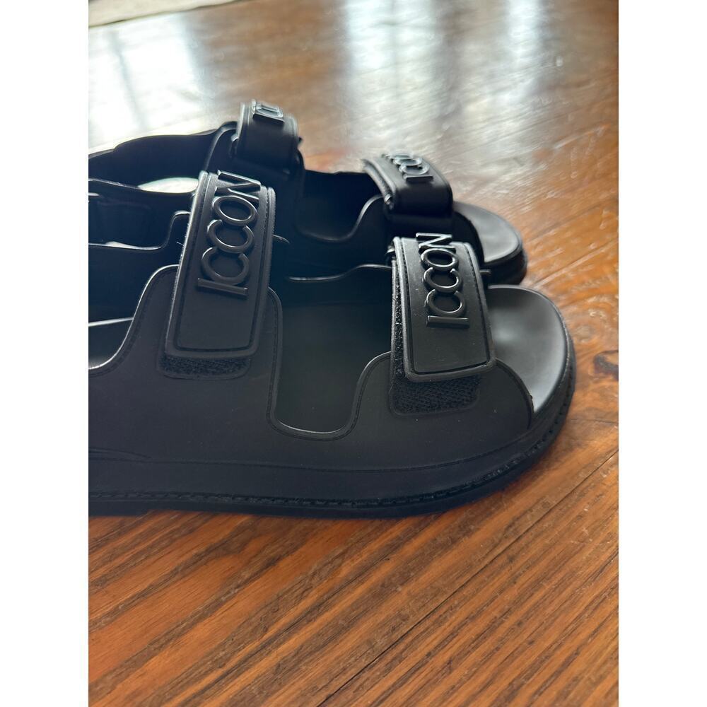 ICCON Cris Cavallari Icconic Velcro Strap Dad Sandals in Black, sz 245 [7.5] - Picture 4 of 9